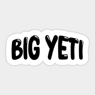 Big Yeti Sticker